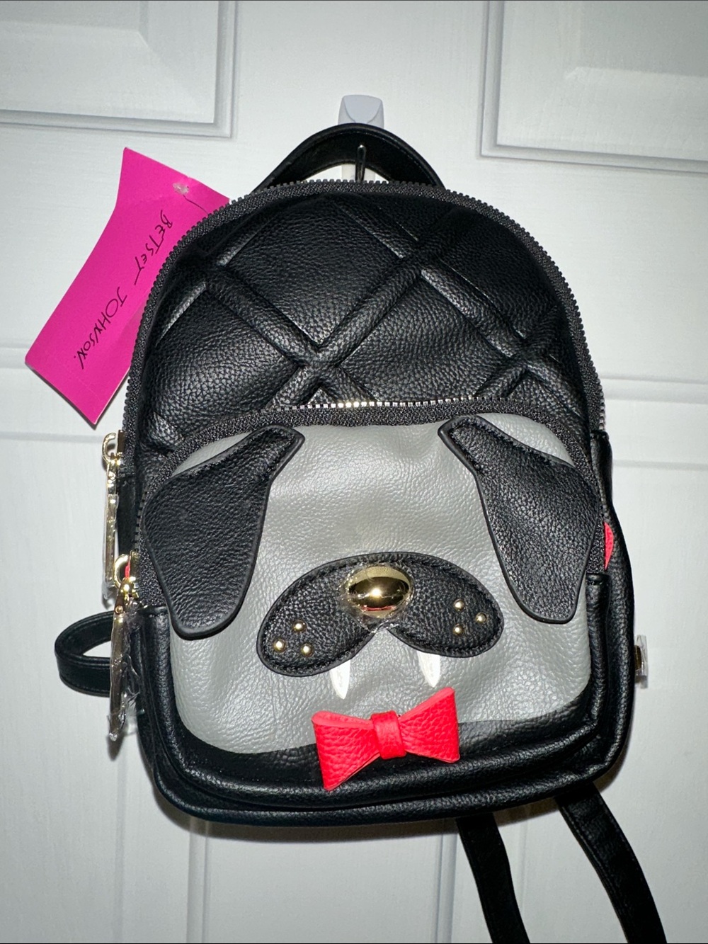 Betsey Johnson Vampire Dog Backpack (NWT)